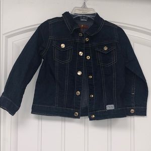 Toddler girl jean jacket Never Worn